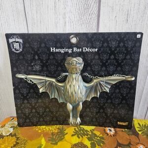 Spirit Halloween Haunted Mansion Hanging Bat Decor, 8 x 12 x 2.5